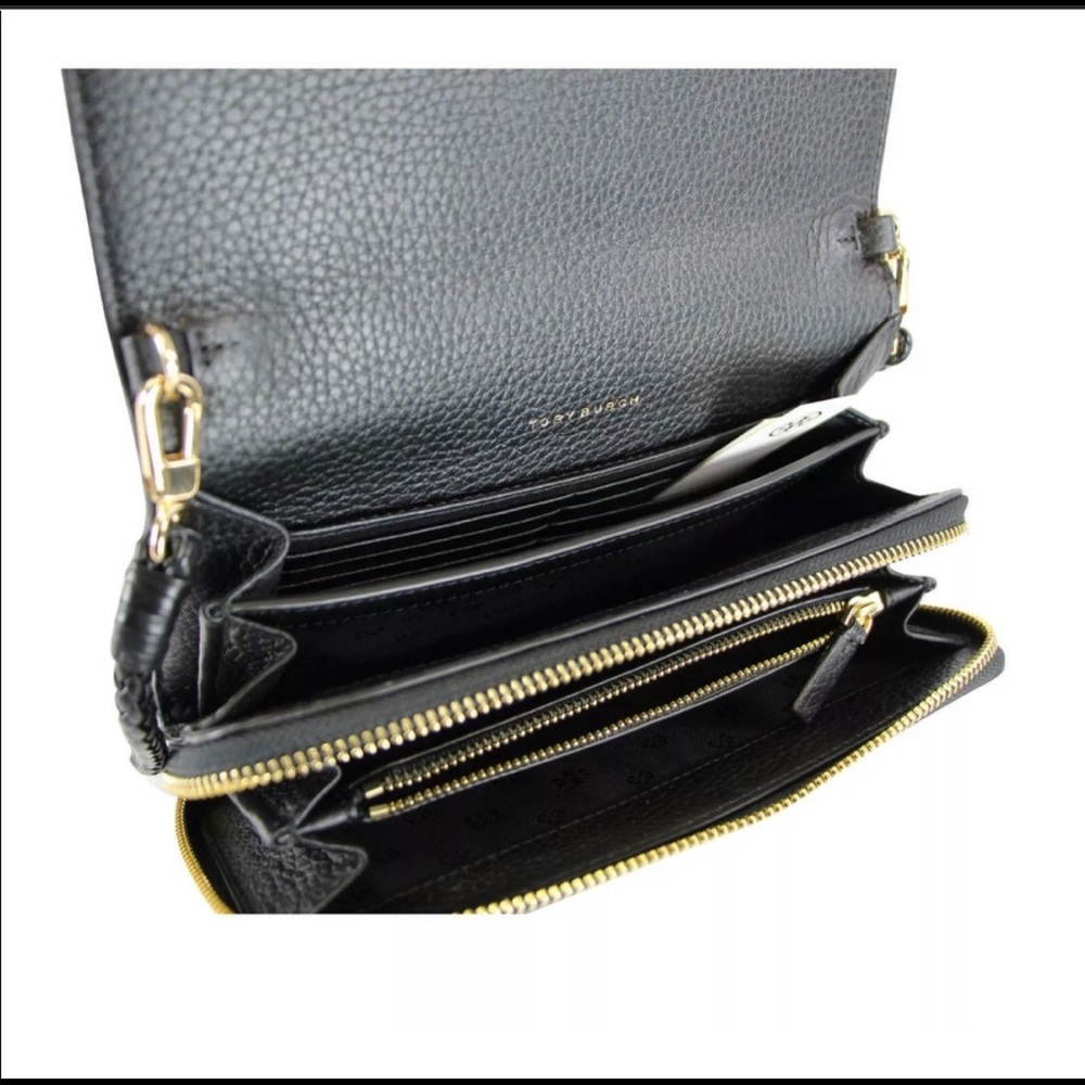 🛑SOLD 🛑Tory Burch Taylor Flat wallet cross-body - Picture 12 of 13